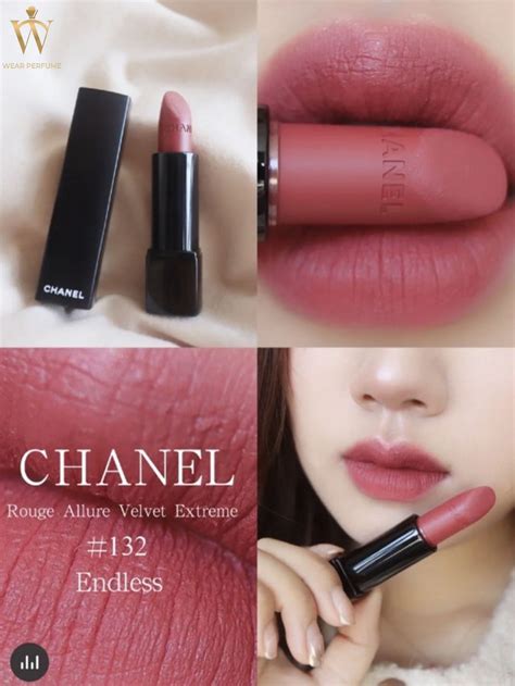 chanel 132 endless dupe|Chanel Endless (132) Rouge Allure Velvet Extreme Swatches.